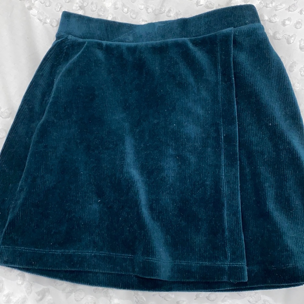 Teal skirt